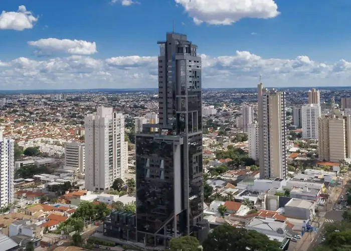 Estudio Alto 22º Andar E Elegante No Edificio Vertigo