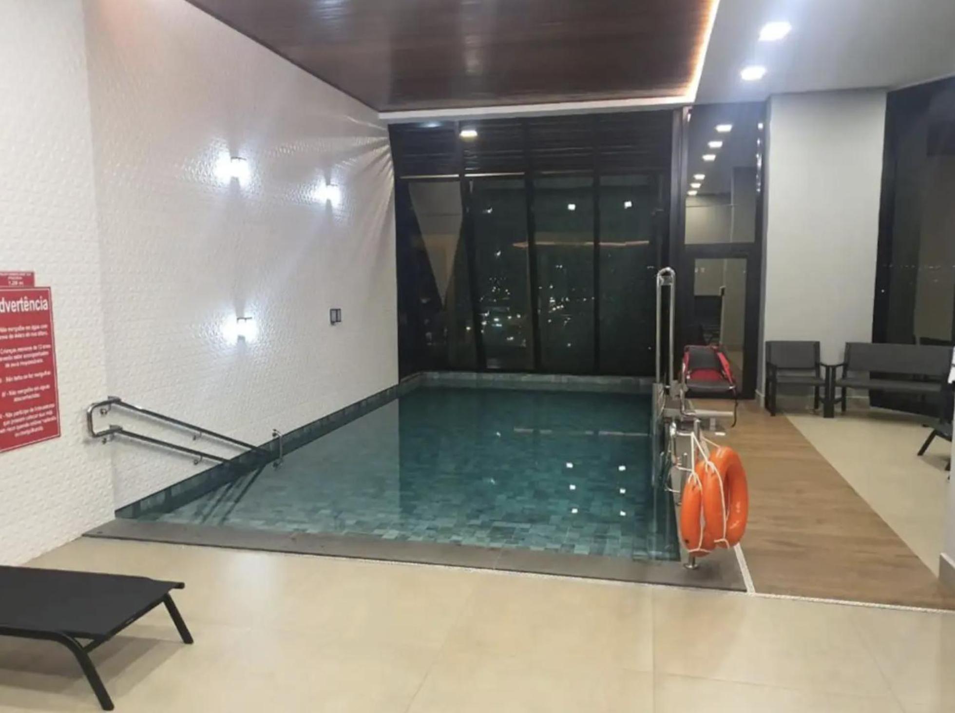 Apartamento Estudio Alto 22º Andar E Elegante No Edificio Vertigo