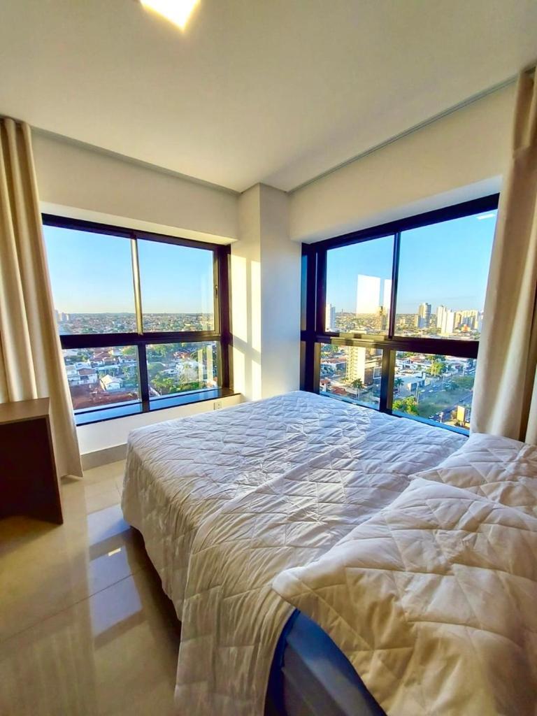 Apartamento Estudio Alto 22º Andar E Elegante No Edificio Vertigo *